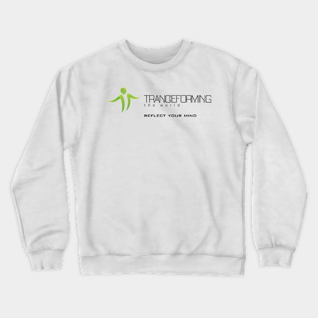 TranCeforming The World - White Crewneck Sweatshirt by promo.klu16@gmail.com